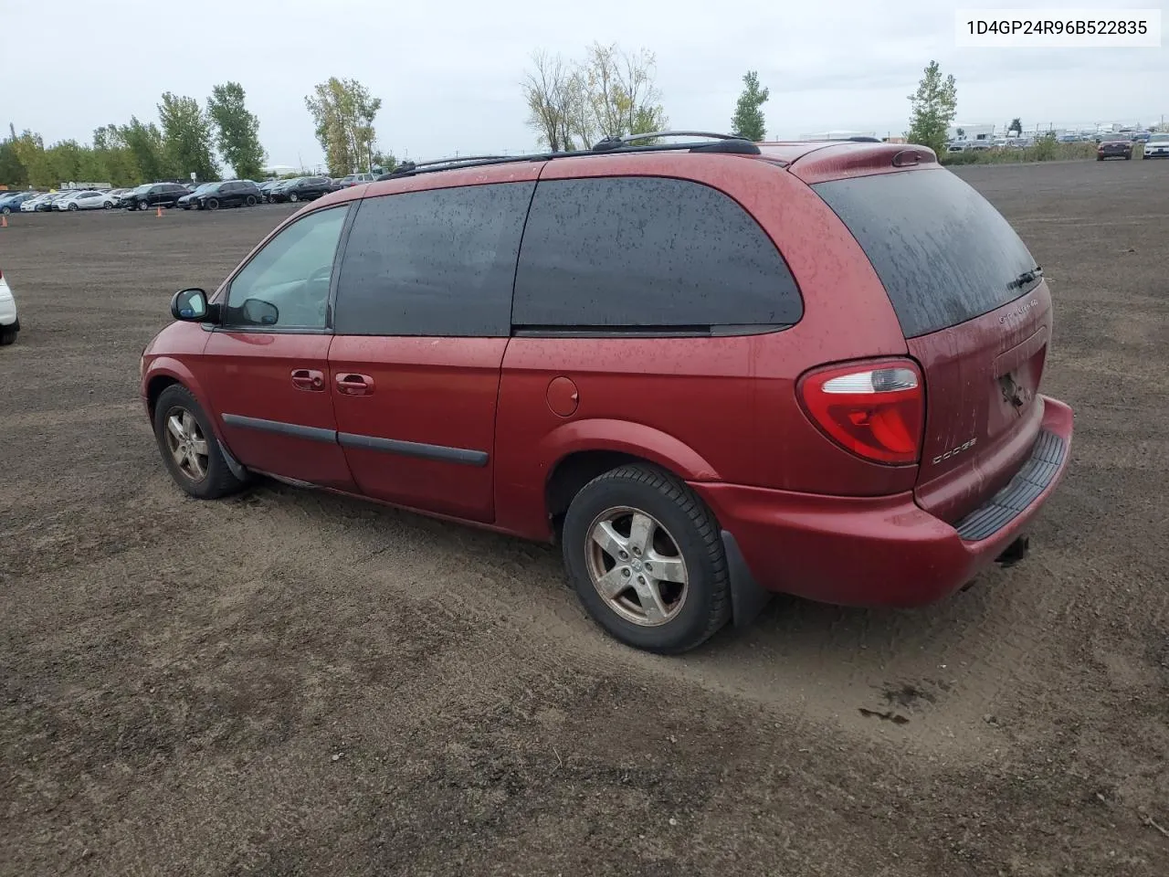 2006 Dodge Grand Caravan Se VIN: 1D4GP24R96B522835 Lot: 72500234