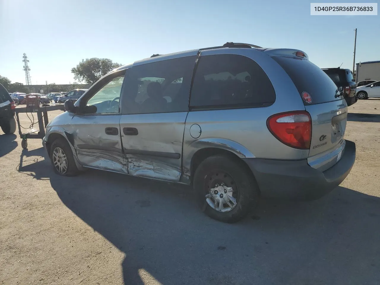 2006 Dodge Caravan Se VIN: 1D4GP25R36B736833 Lot: 73666764