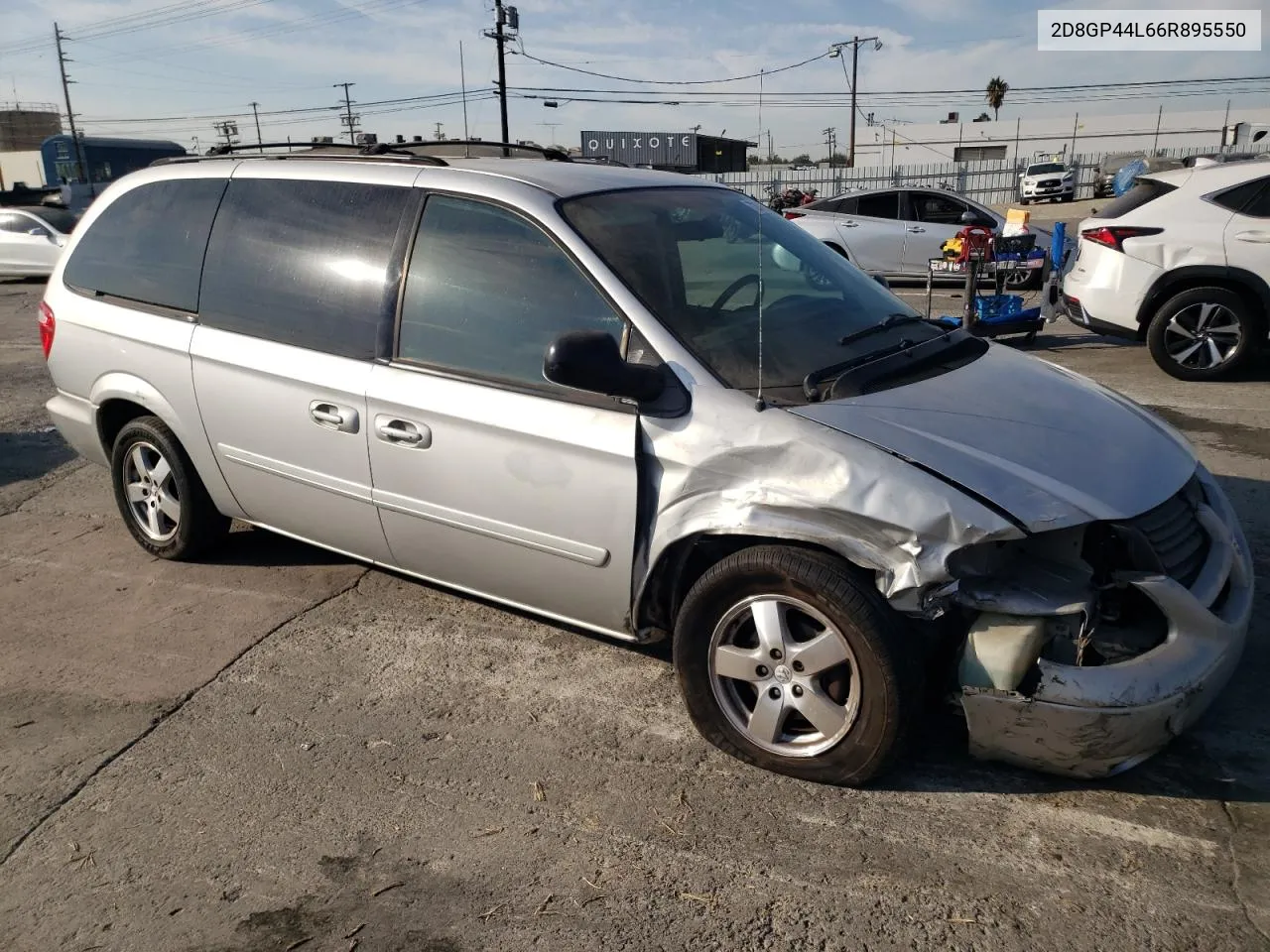 2D8GP44L66R895550 2006 Dodge Grand Caravan Sxt