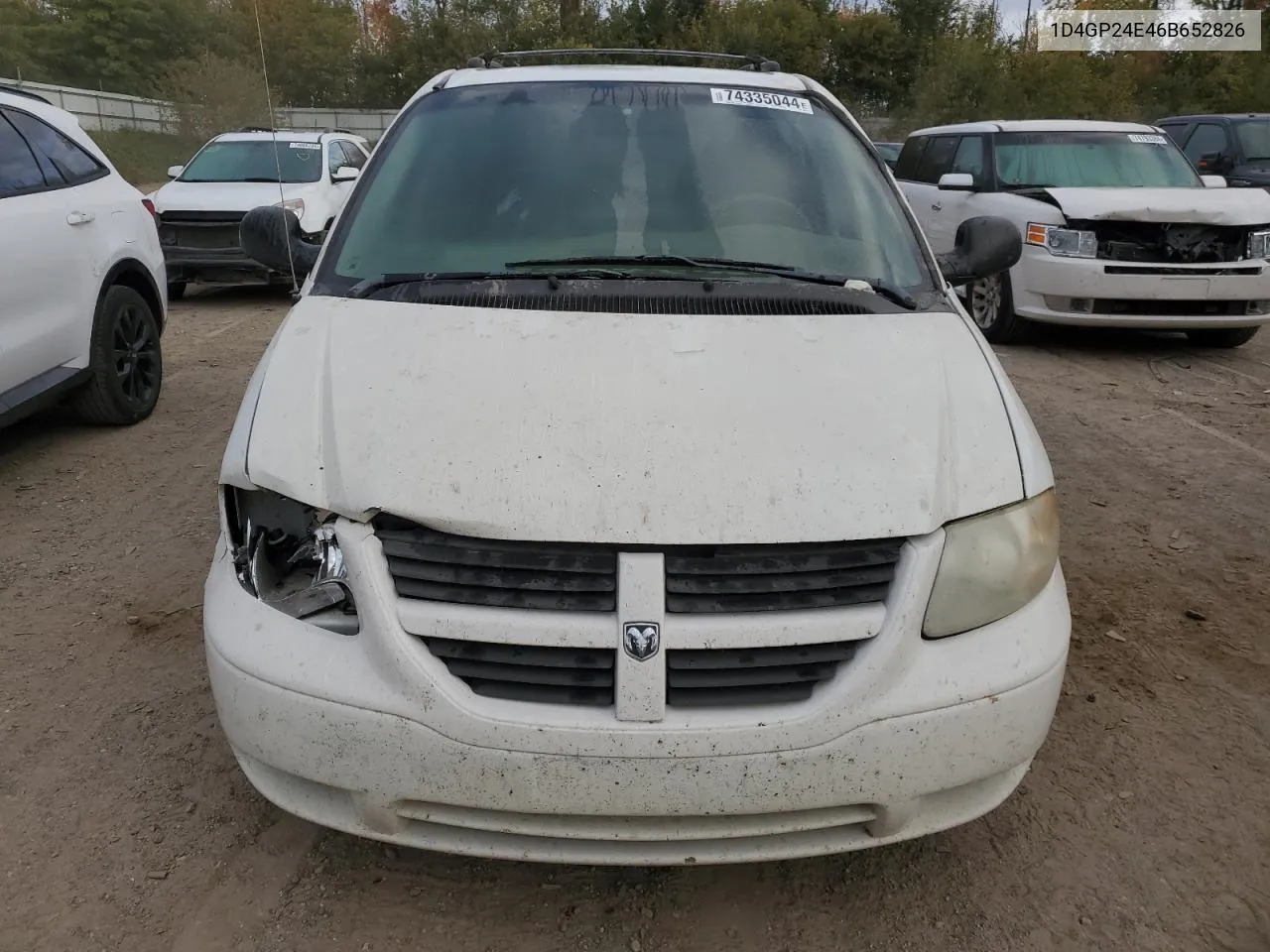 1D4GP24E46B652826 2006 Dodge Grand Caravan Se