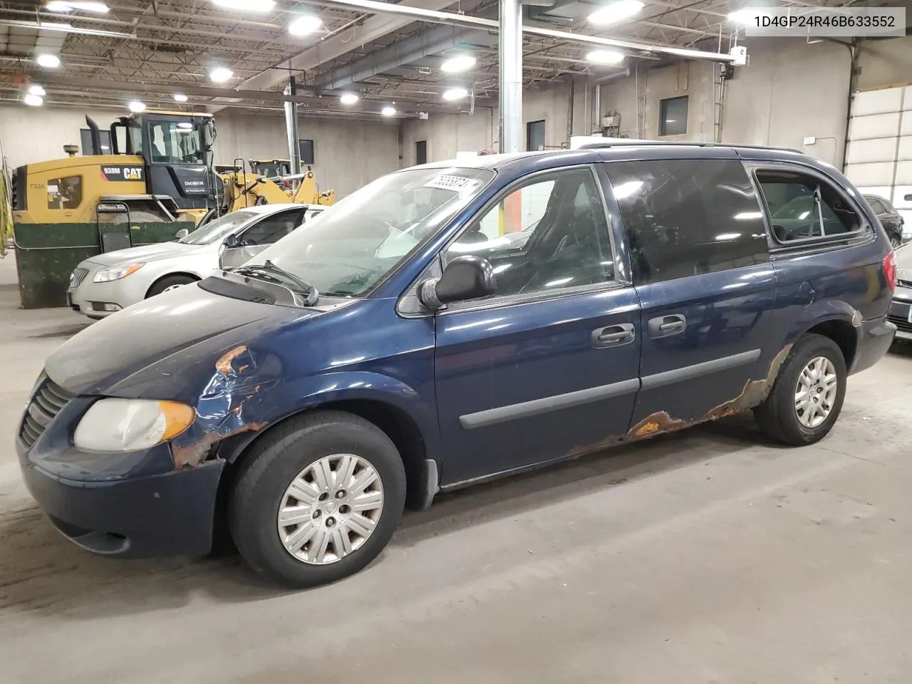 2006 Dodge Grand Caravan Se VIN: 1D4GP24R46B633552 Lot: 75085874