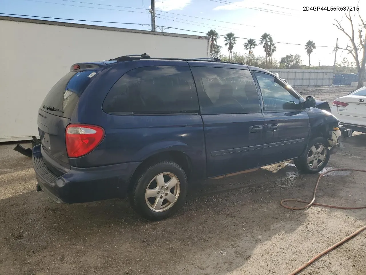 2006 Dodge Grand Caravan Sxt VIN: 2D4GP44L56R637215 Lot: 76187334