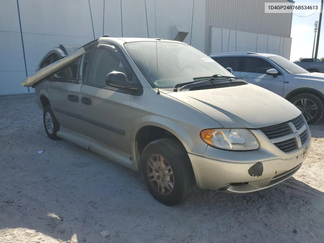 2006 Dodge Grand Caravan Se VIN: 1D4GP24R76B534613 Lot: 76310084