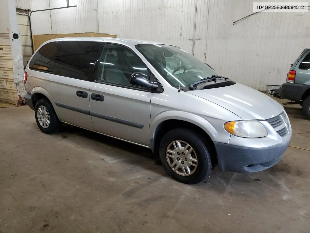 2006 Dodge Caravan Se VIN: 1D4GP25E06B684512 Lot: 76674684