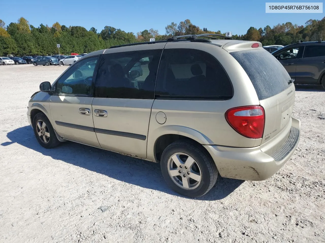 2006 Dodge Caravan Sxt VIN: 1D8GP45R76B756108 Lot: 76788834