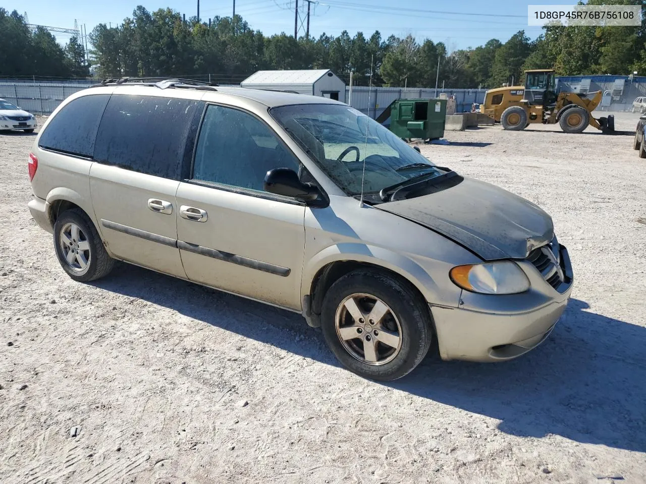 2006 Dodge Caravan Sxt VIN: 1D8GP45R76B756108 Lot: 76788834