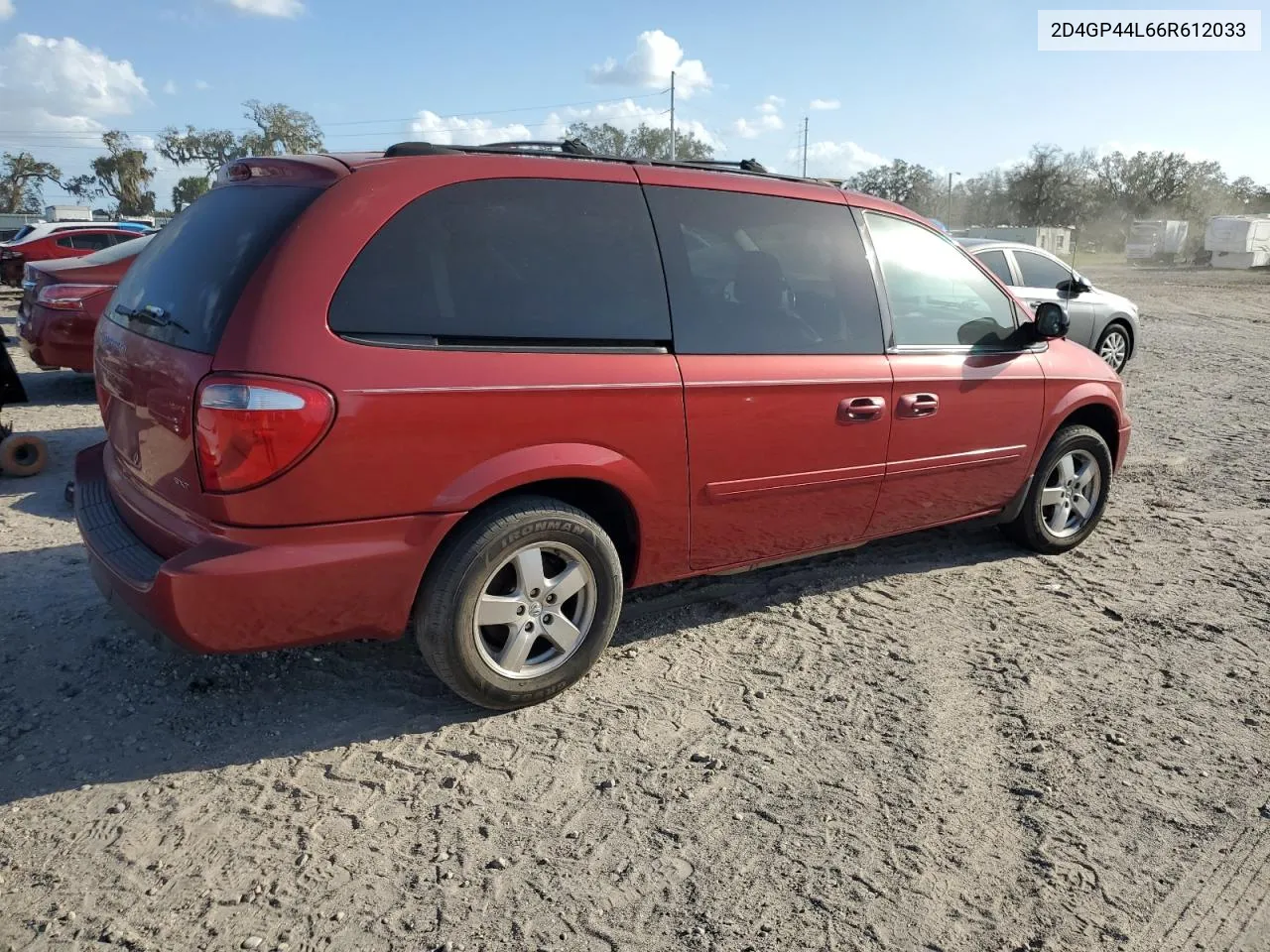 2D4GP44L66R612033 2006 Dodge Grand Caravan Sxt