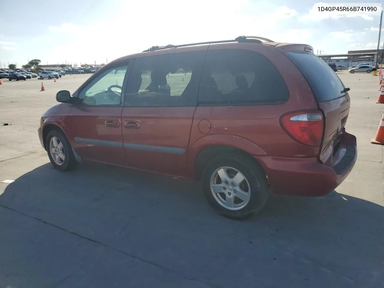 2006 Dodge Caravan Sxt VIN: 1D4GP45R66B741990 Lot: 77535474