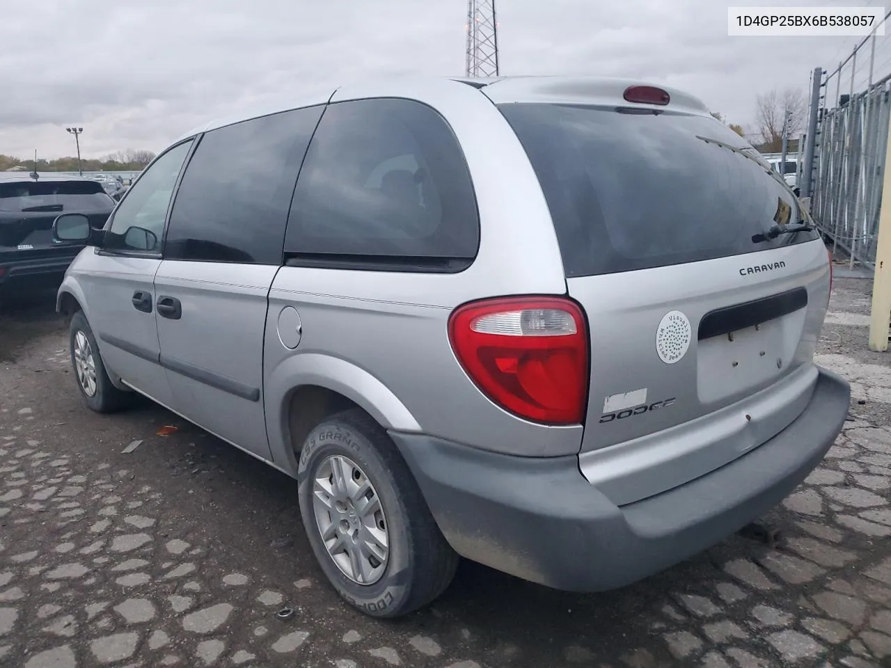 2006 Dodge Caravan Se VIN: 1D4GP25BX6B538057 Lot: 78878434