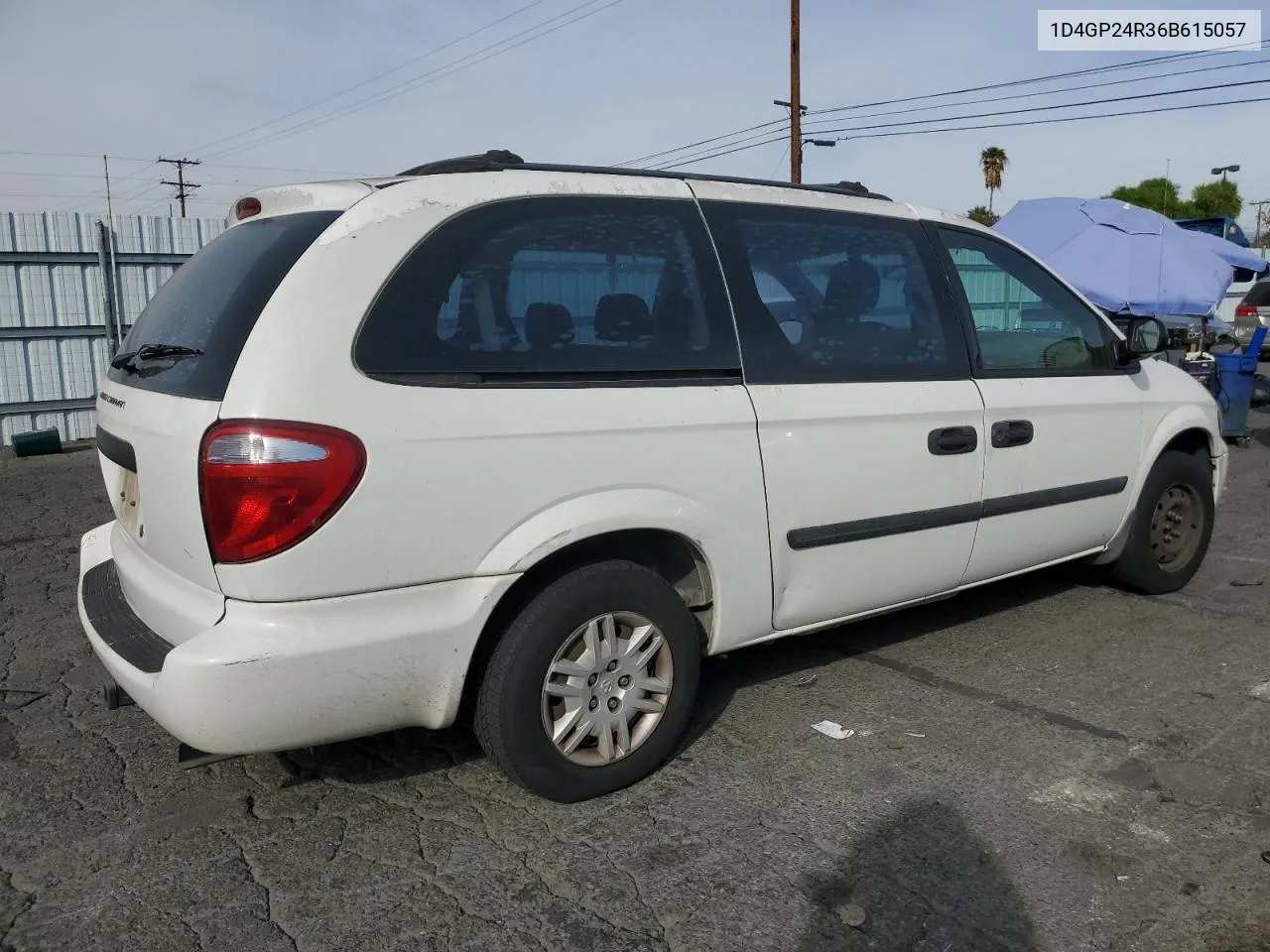 2006 Dodge Grand Caravan Se VIN: 1D4GP24R36B615057 Lot: 79355594