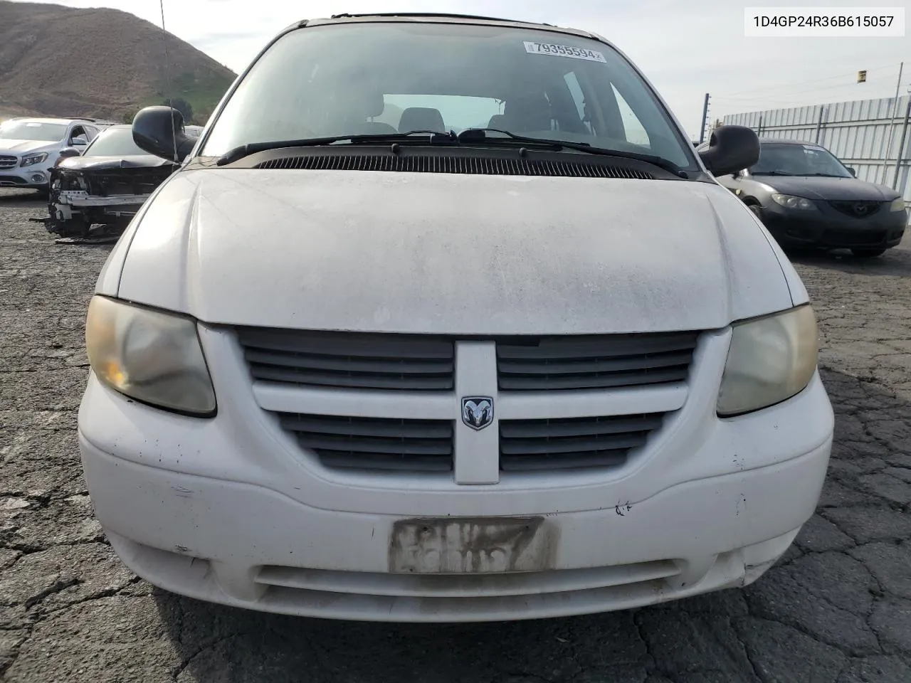 2006 Dodge Grand Caravan Se VIN: 1D4GP24R36B615057 Lot: 79355594