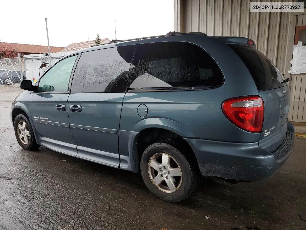 2006 Dodge Grand Caravan Sxt VIN: 2D4GP44L36R770927 Lot: 80713224