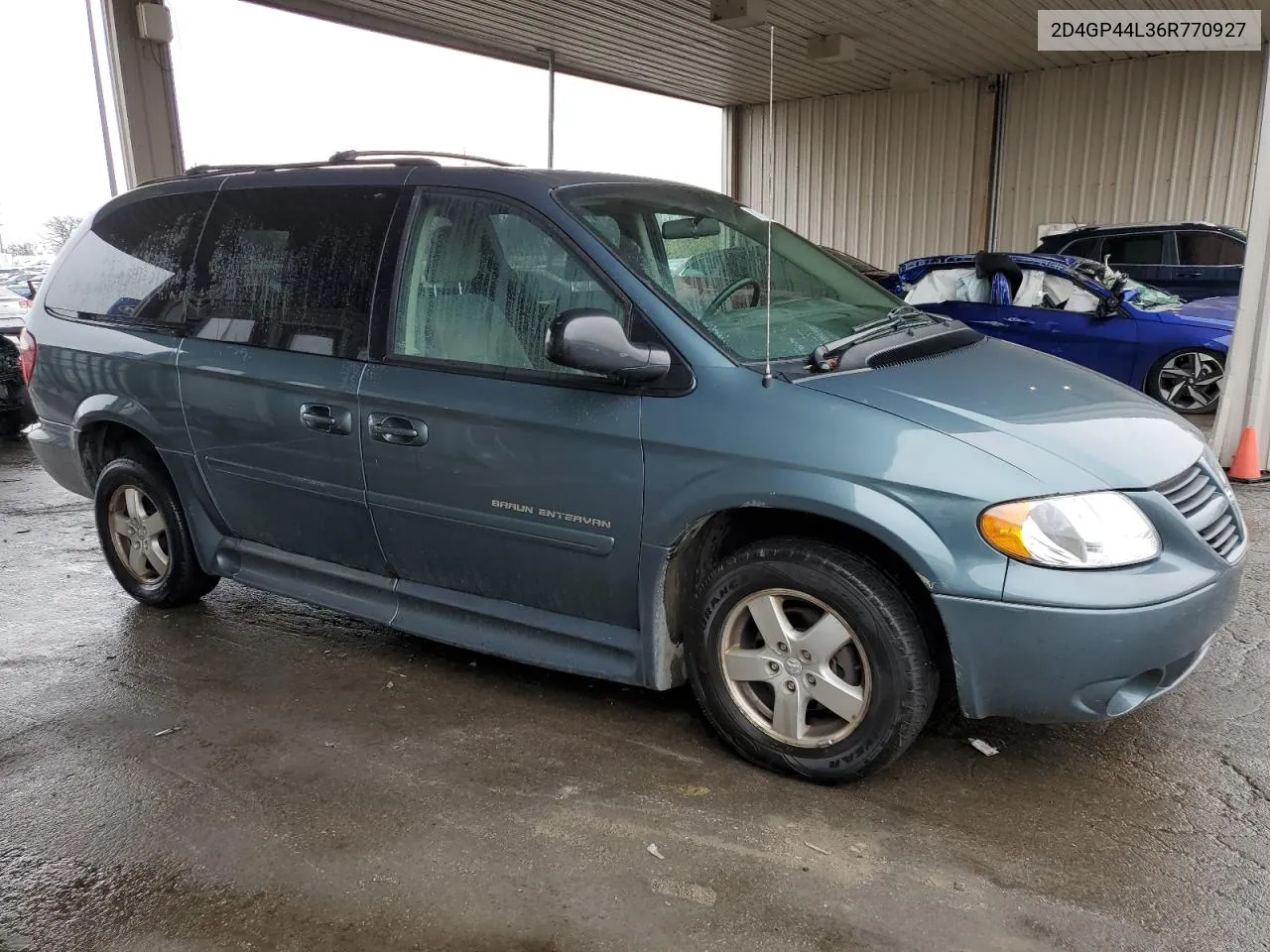 2006 Dodge Grand Caravan Sxt VIN: 2D4GP44L36R770927 Lot: 80713224