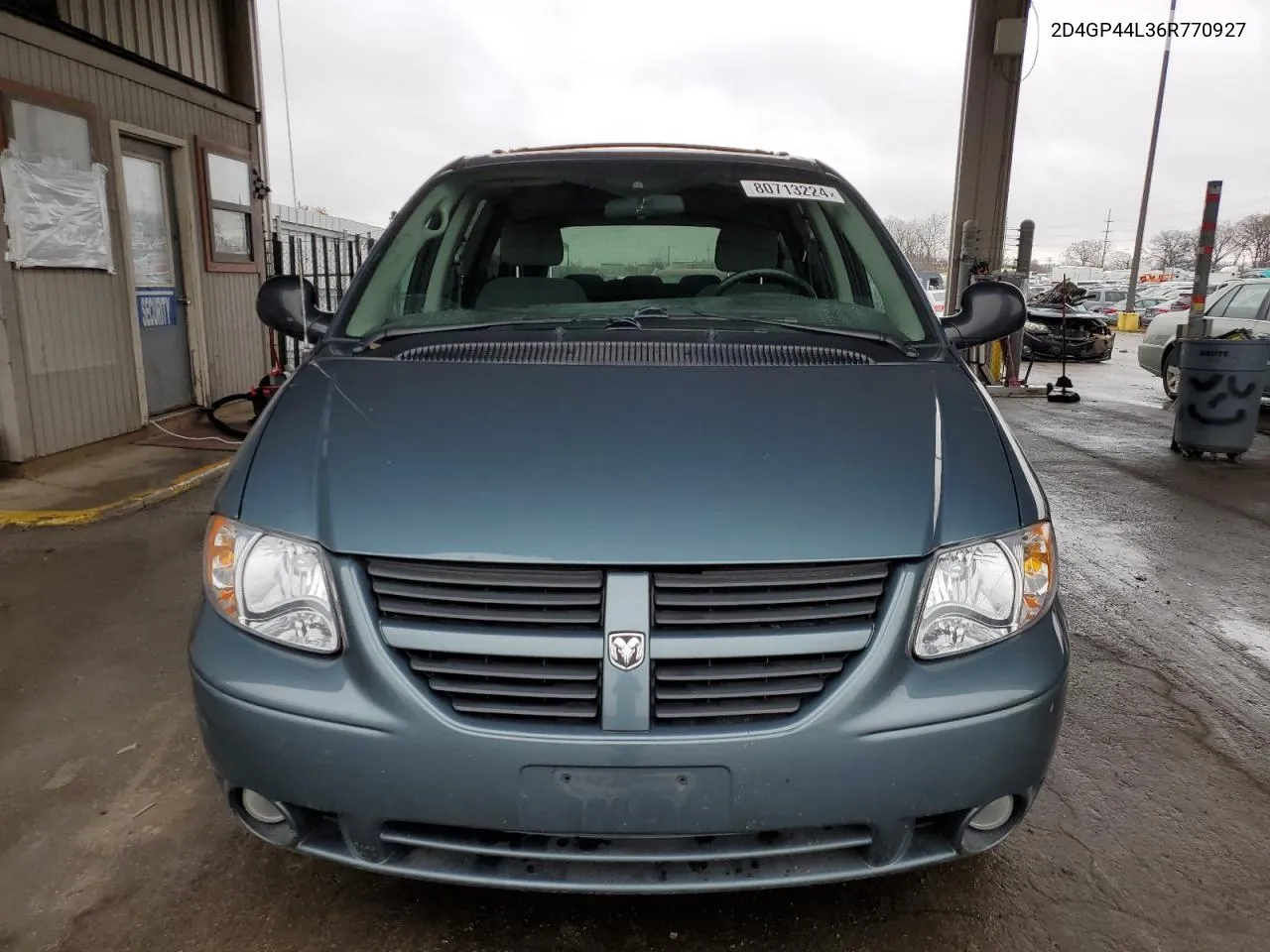 2006 Dodge Grand Caravan Sxt VIN: 2D4GP44L36R770927 Lot: 80713224