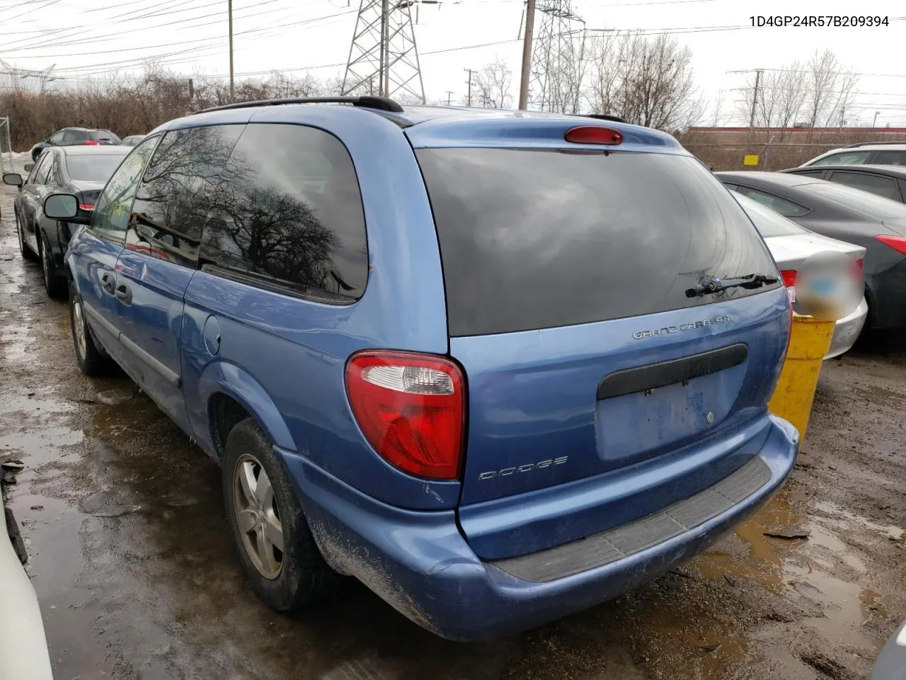 2007 Dodge Grand Caravan Se VIN: 1D4GP24R57B209394 Lot: 49152434