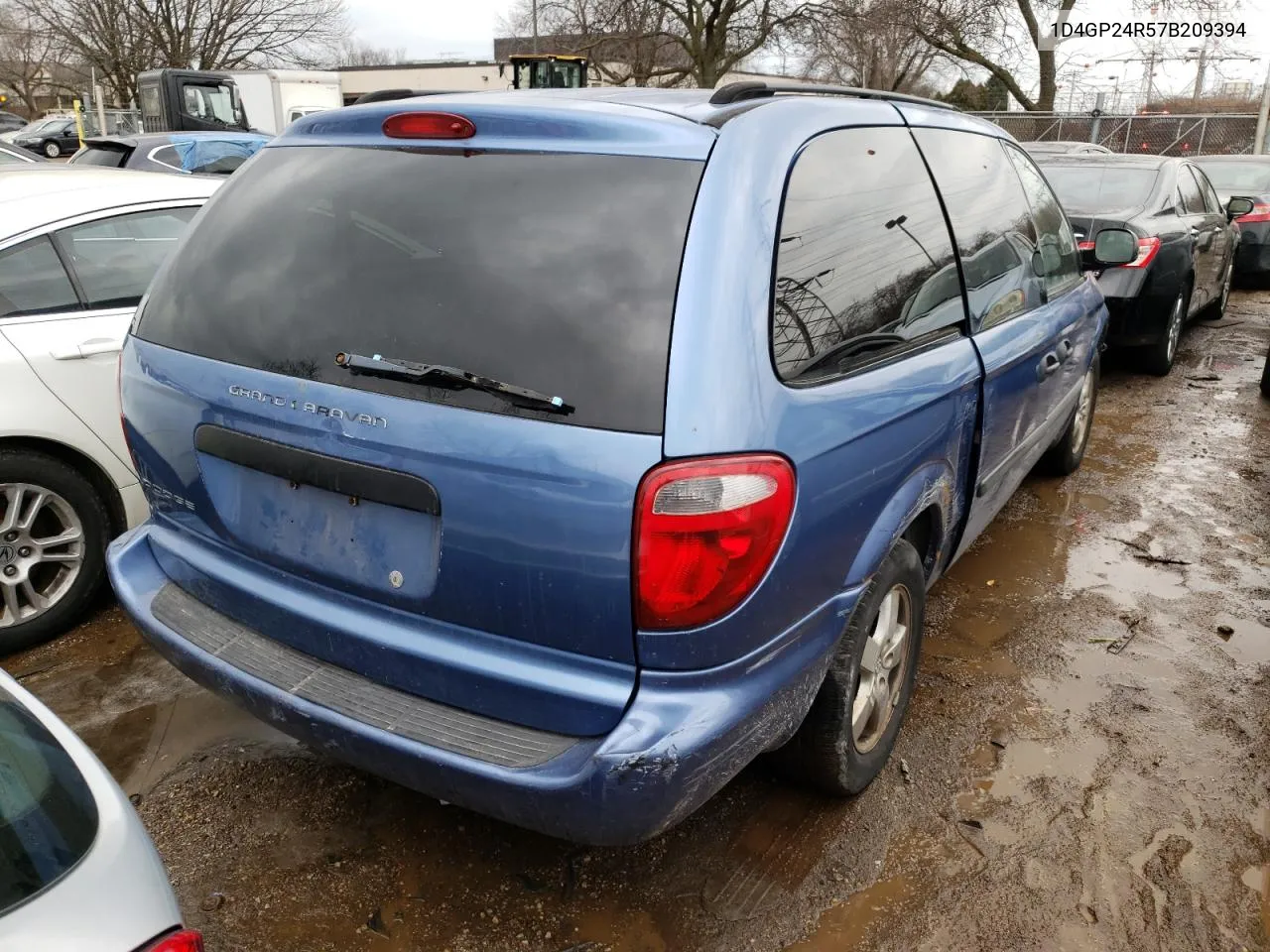 2007 Dodge Grand Caravan Se VIN: 1D4GP24R57B209394 Lot: 49152434