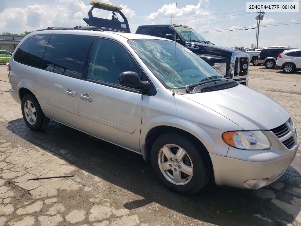 2007 Dodge Grand Caravan Sxt VIN: 2D4GP44L77R188184 Lot: 60225024