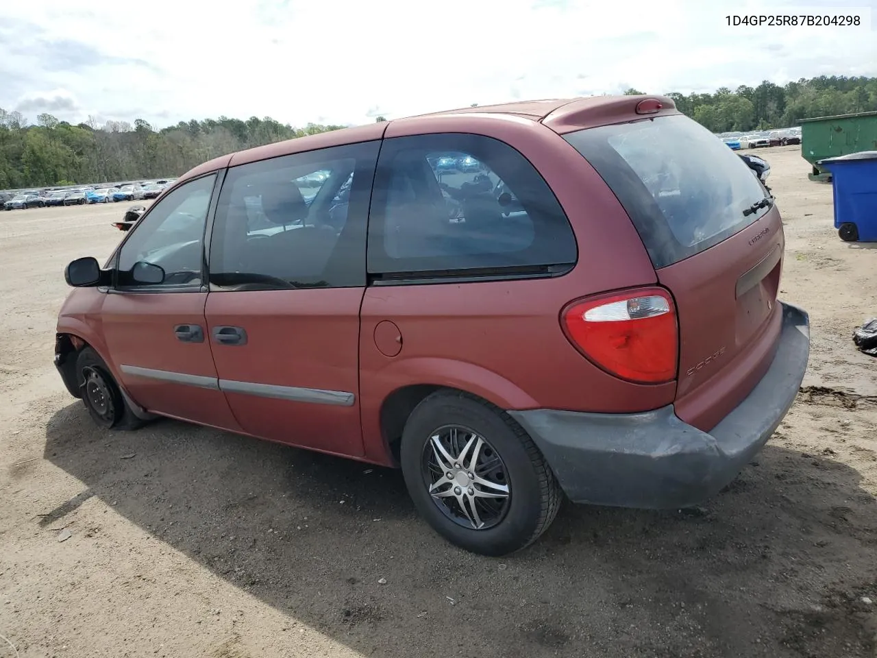 2007 Dodge Caravan Se VIN: 1D4GP25R87B204298 Lot: 63791554