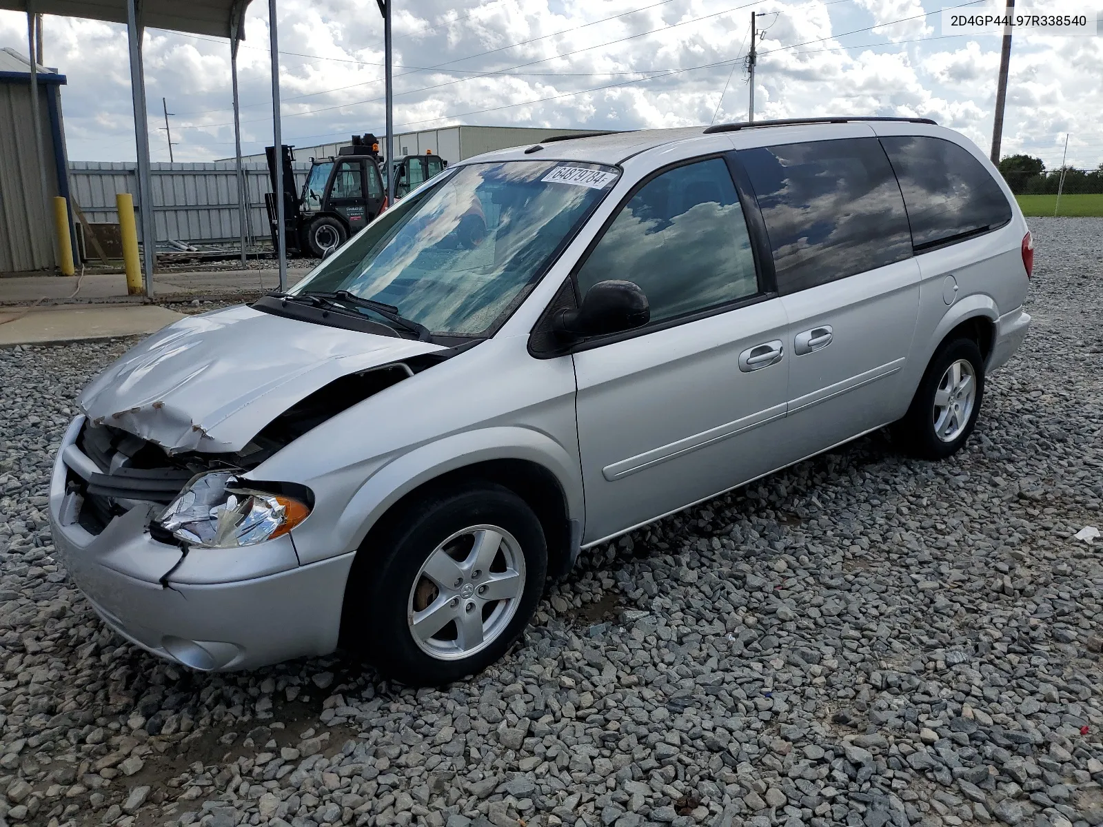 2007 Dodge Grand Caravan Sxt VIN: 2D4GP44L97R338540 Lot: 64879784