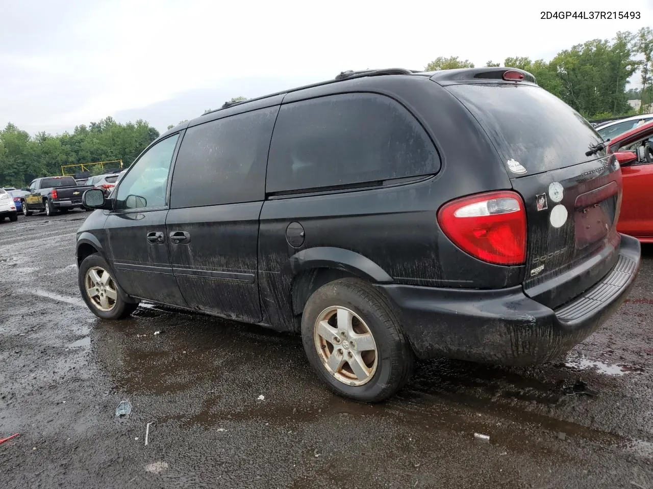 2007 Dodge Grand Caravan Sxt VIN: 2D4GP44L37R215493 Lot: 65660174