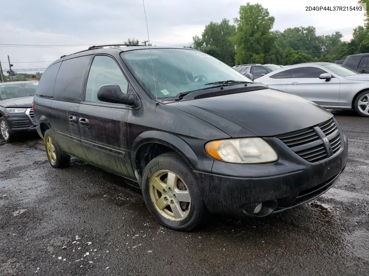 2007 Dodge Grand Caravan Sxt VIN: 2D4GP44L37R215493 Lot: 65660174