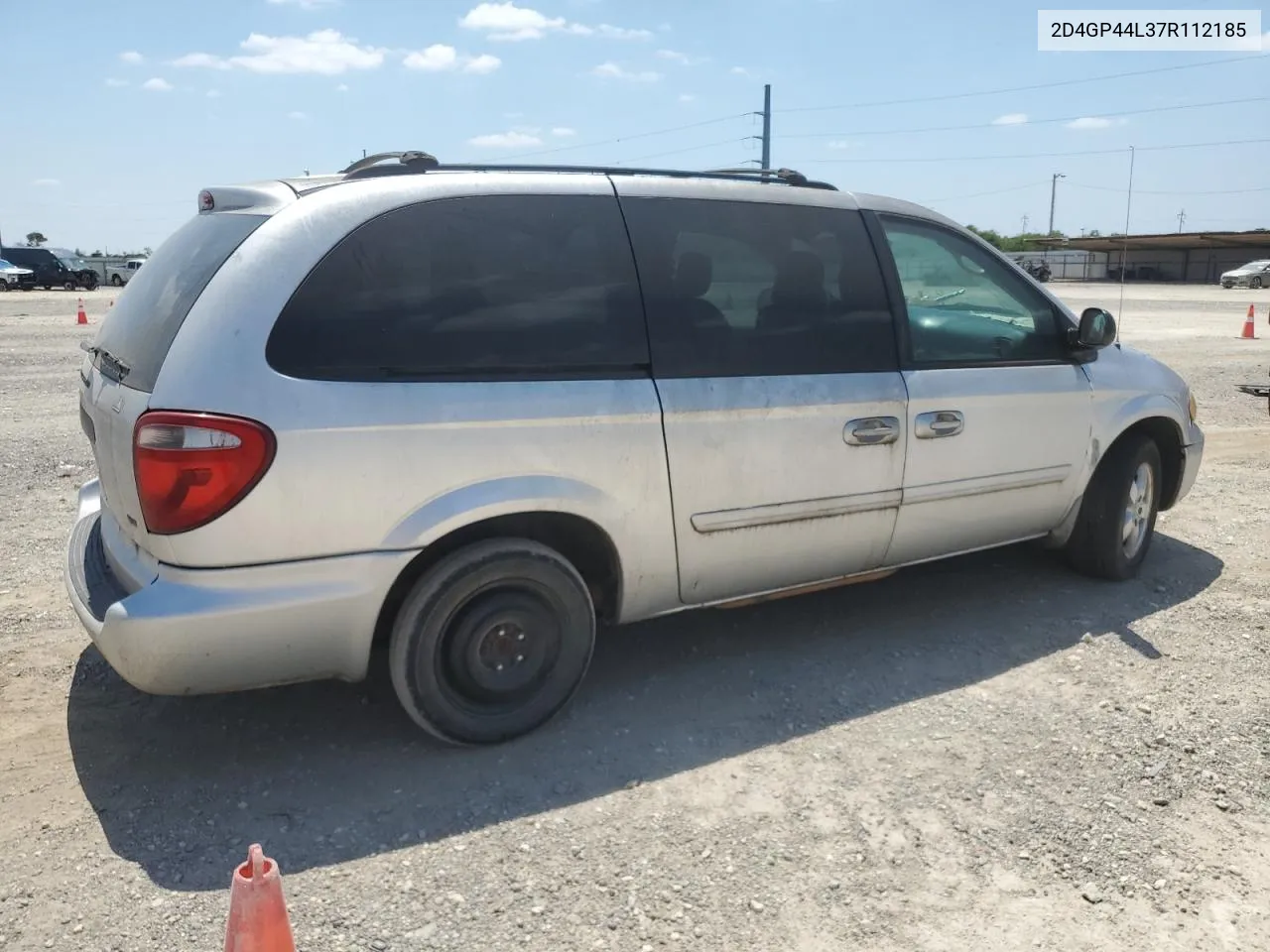 2007 Dodge Grand Caravan Sxt VIN: 2D4GP44L37R112185 Lot: 67090894