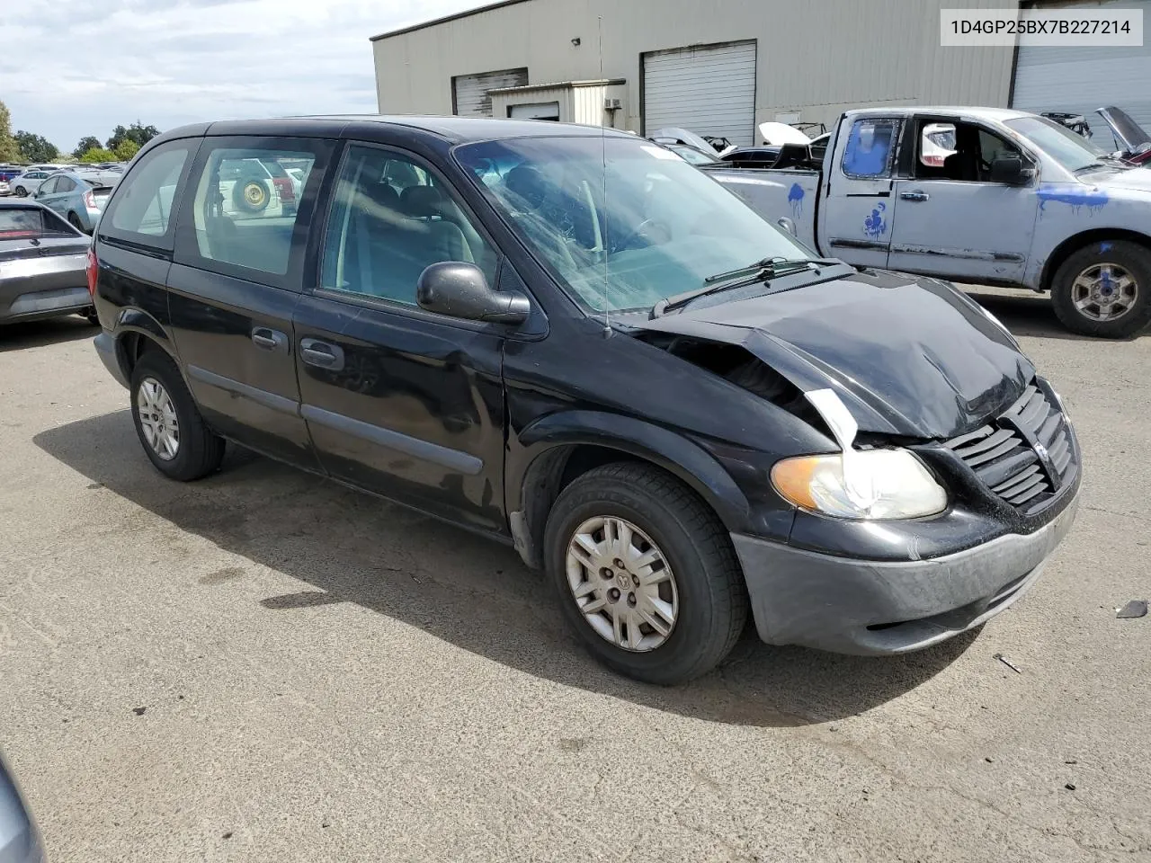 2007 Dodge Caravan Se VIN: 1D4GP25BX7B227214 Lot: 68054584