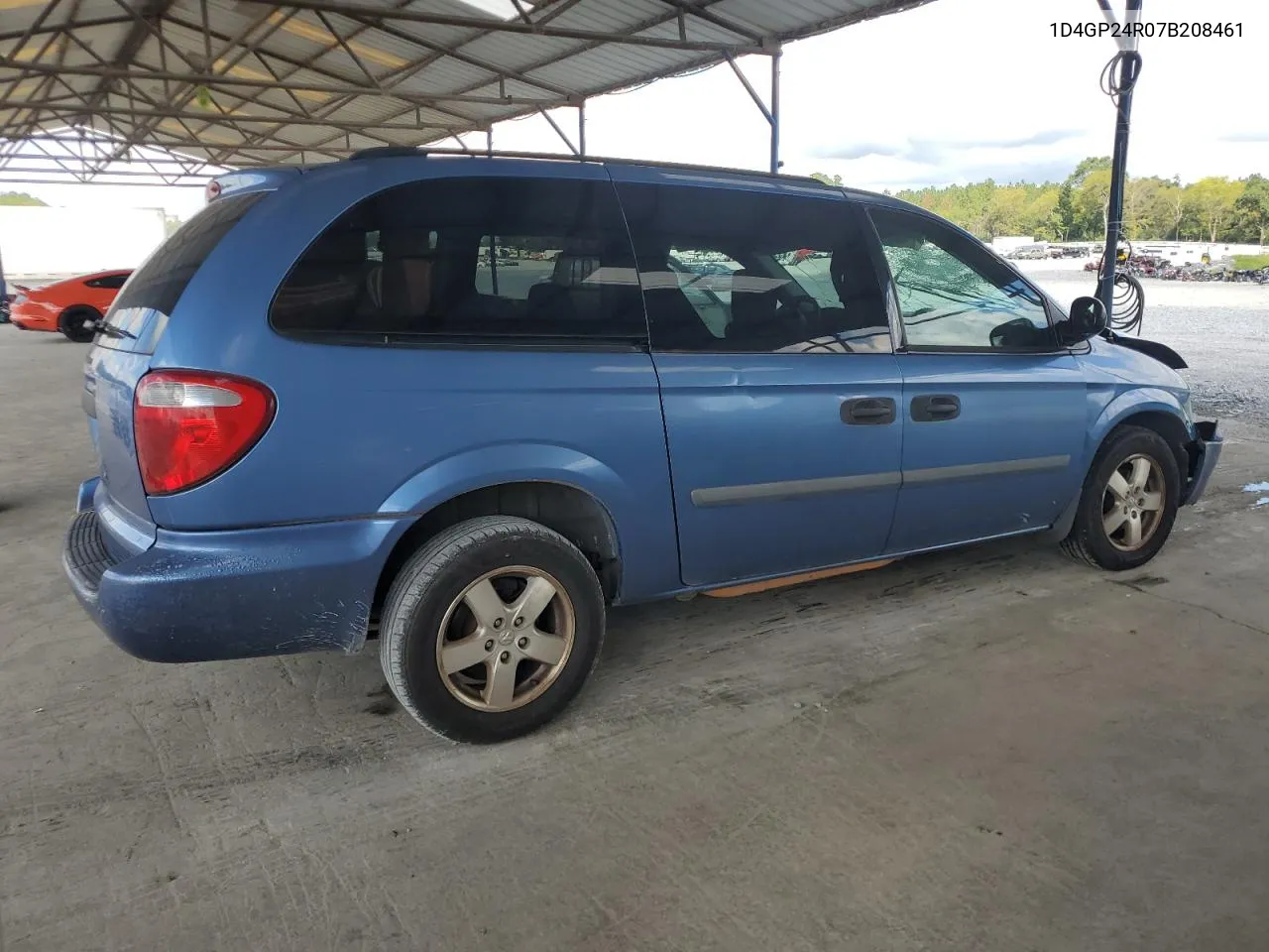 2007 Dodge Grand Caravan Se VIN: 1D4GP24R07B208461 Lot: 68062034