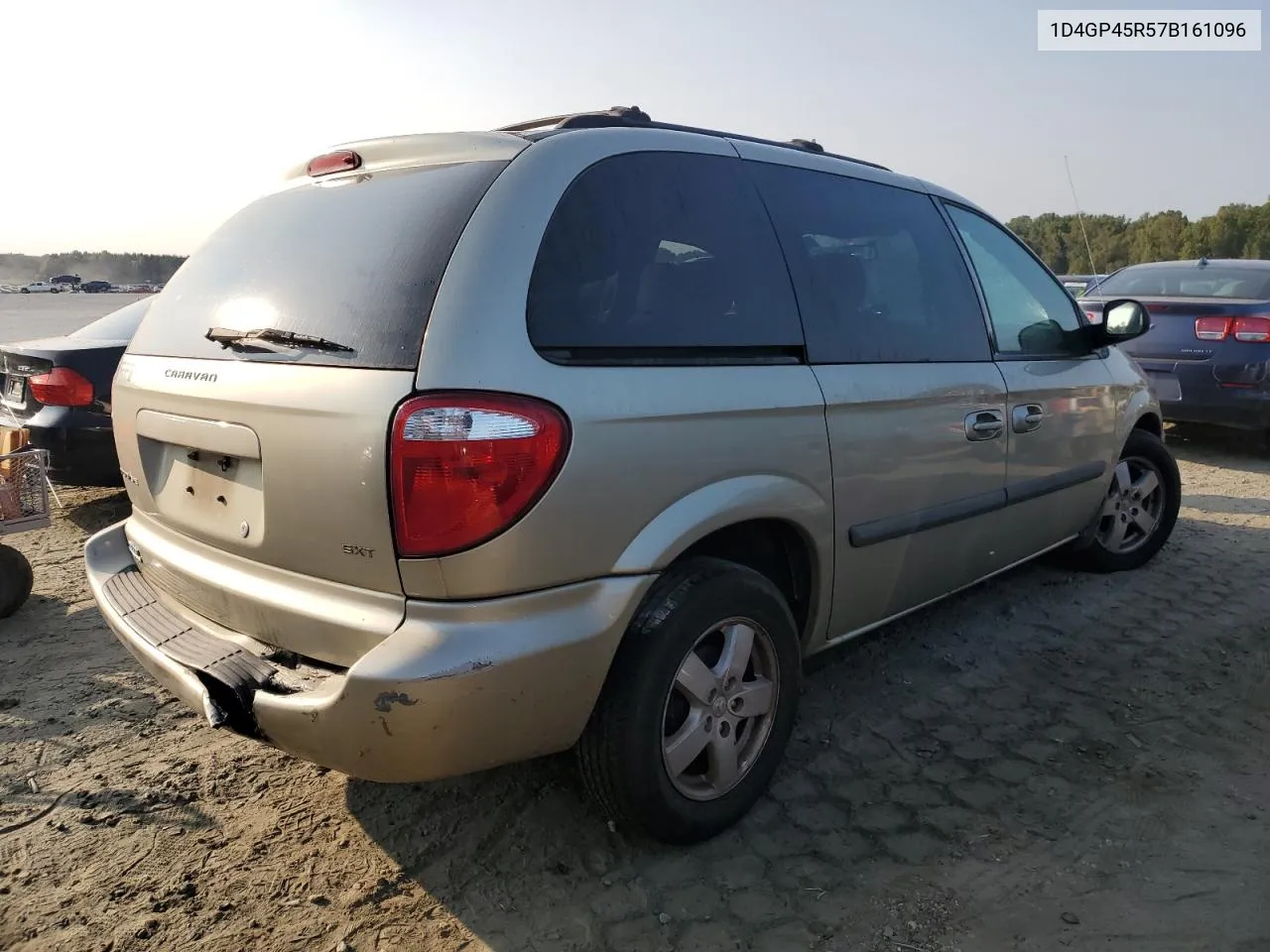 2007 Dodge Caravan Sxt VIN: 1D4GP45R57B161096 Lot: 70844184