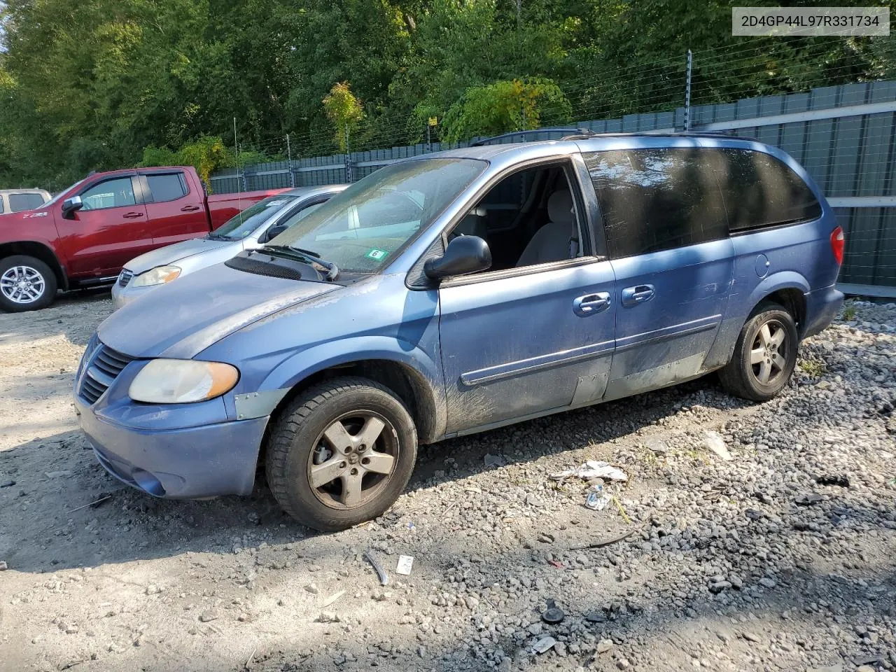 2D4GP44L97R331734 2007 Dodge Grand Caravan Sxt