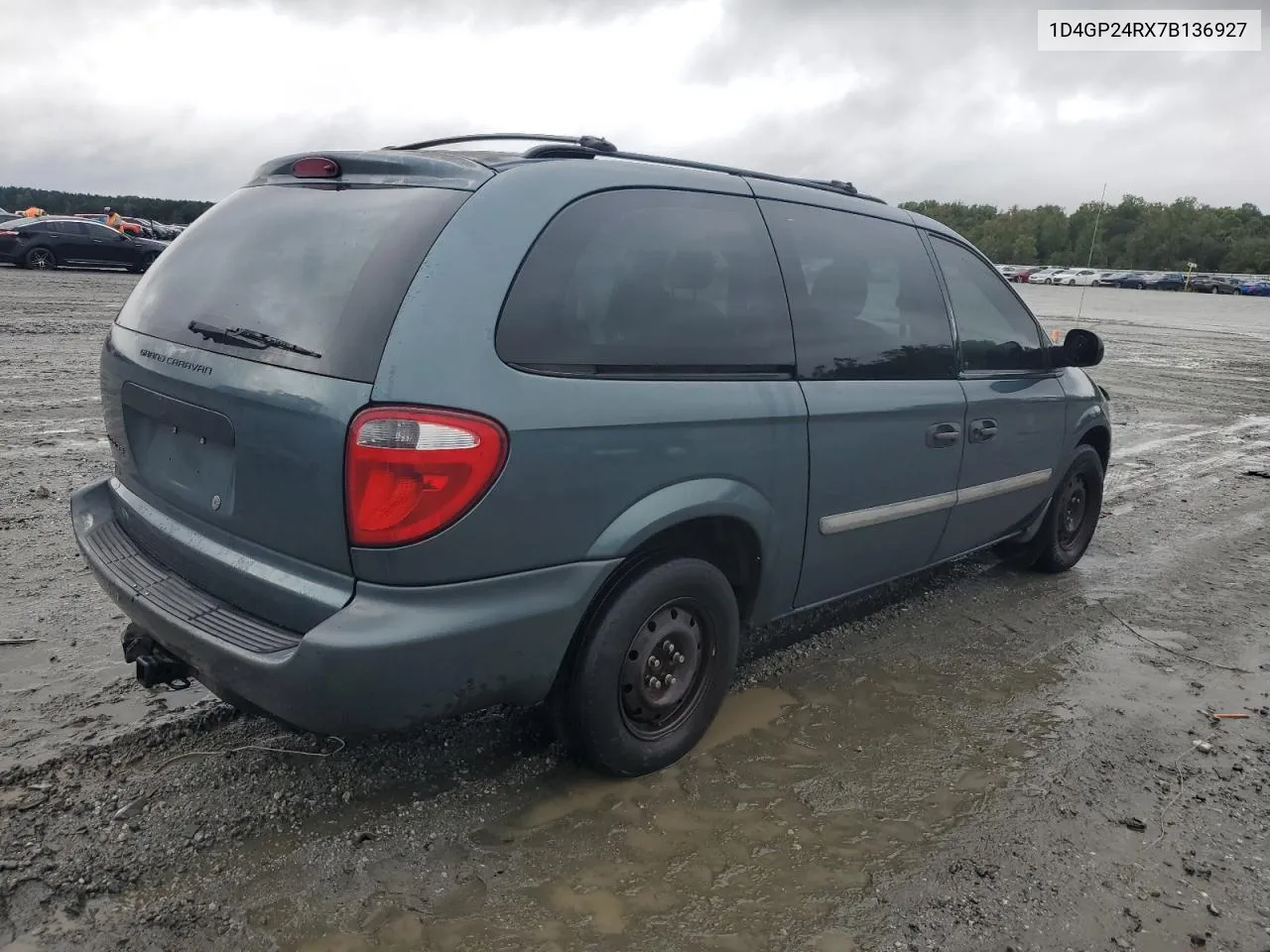 2007 Dodge Grand Caravan Se VIN: 1D4GP24RX7B136927 Lot: 71948484