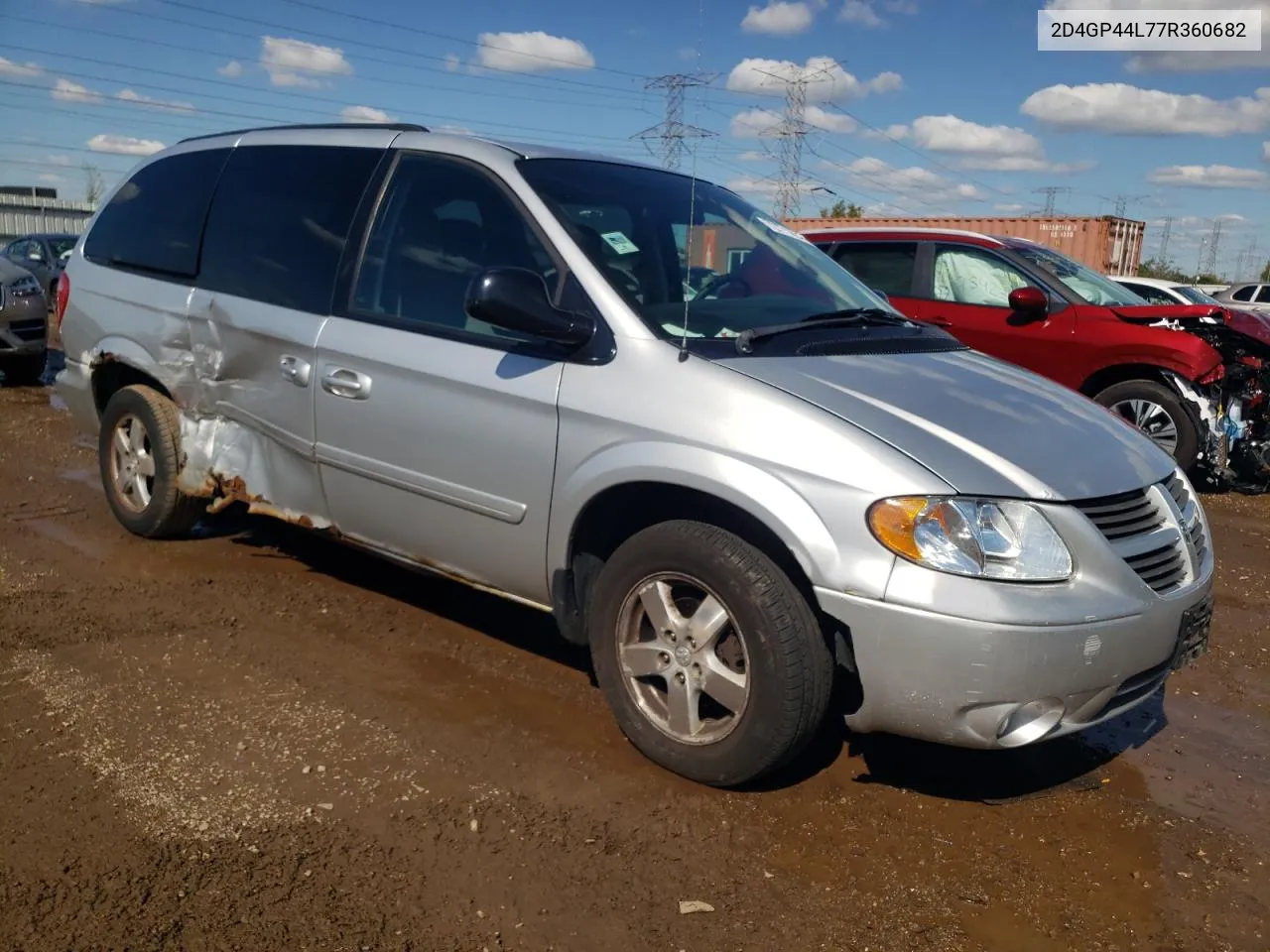 2D4GP44L77R360682 2007 Dodge Grand Caravan Sxt