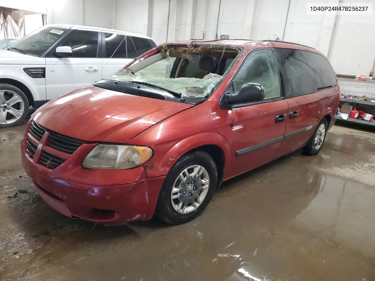 2007 Dodge Grand Caravan Se VIN: 1D4GP24R47B256237 Lot: 74774074