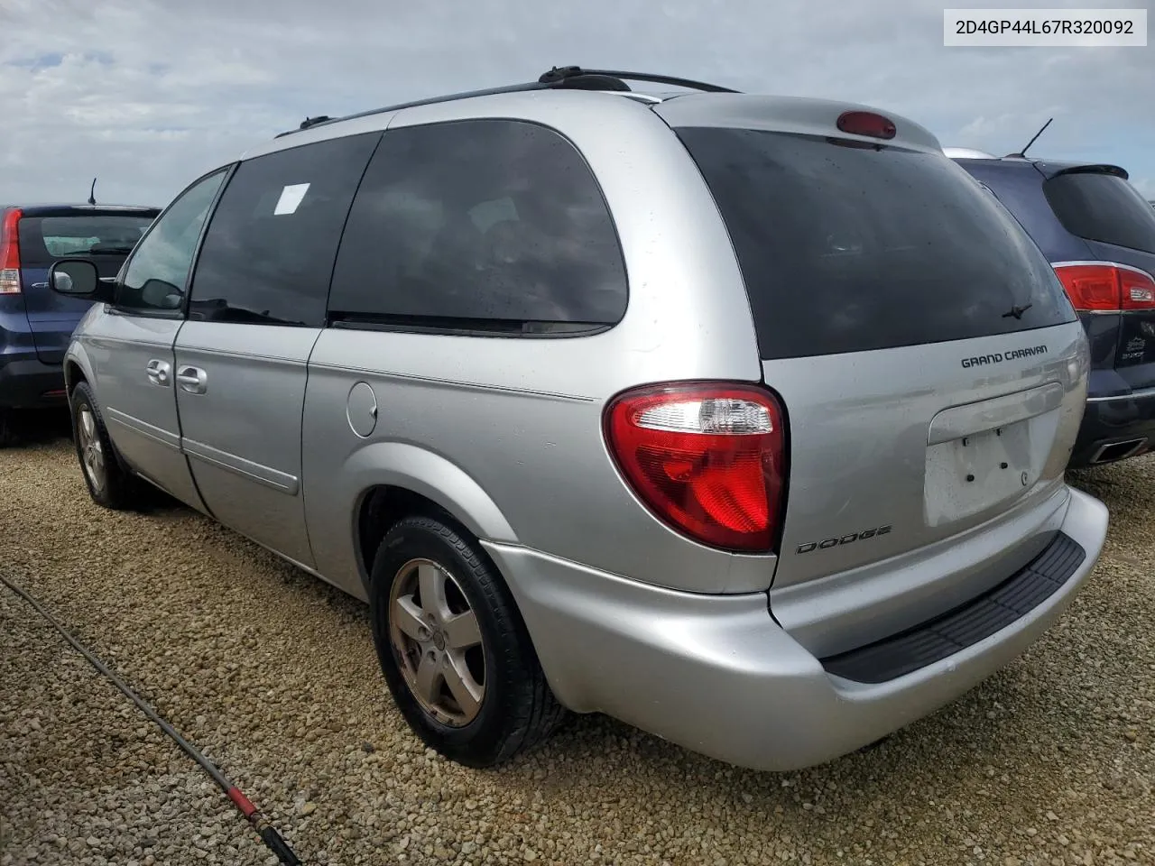 2D4GP44L67R320092 2007 Dodge Grand Caravan Sxt