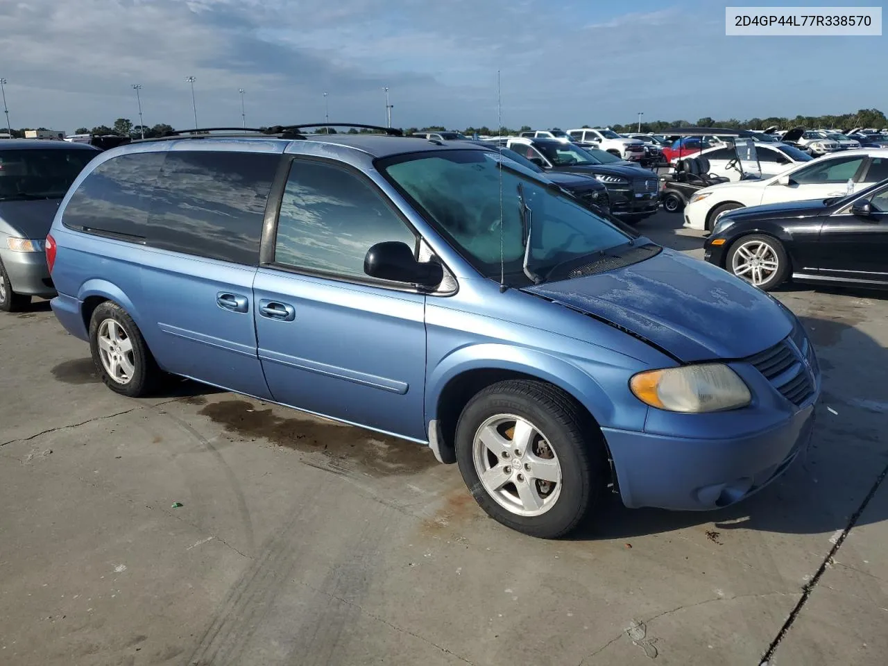 2007 Dodge Grand Caravan Sxt VIN: 2D4GP44L77R338570 Lot: 74967614