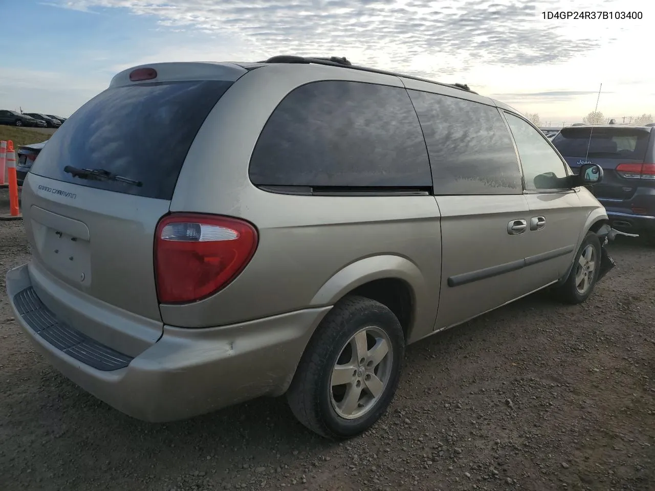 2007 Dodge Grand Caravan Se VIN: 1D4GP24R37B103400 Lot: 75513864