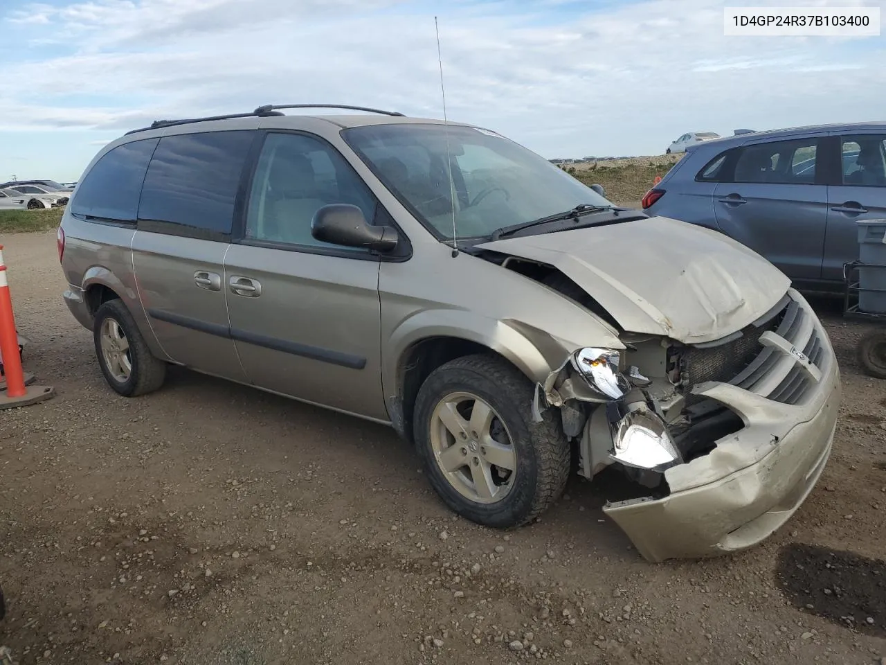 2007 Dodge Grand Caravan Se VIN: 1D4GP24R37B103400 Lot: 75513864