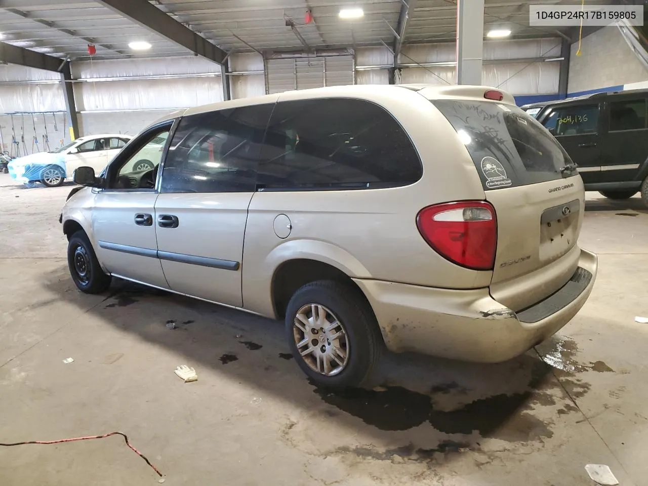 2007 Dodge Grand Caravan Se VIN: 1D4GP24R17B159805 Lot: 76374884