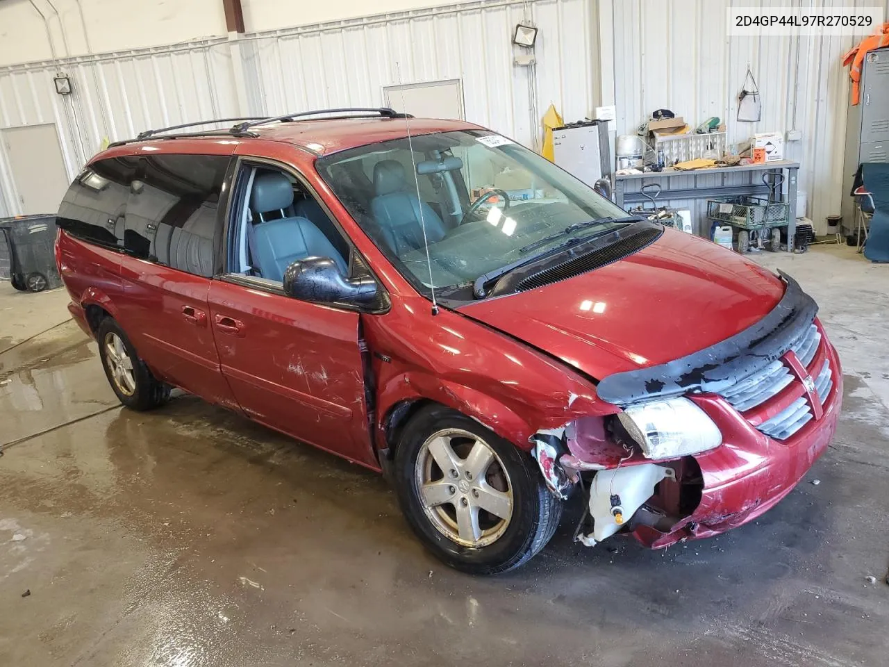 2007 Dodge Grand Caravan Sxt VIN: 2D4GP44L97R270529 Lot: 76534704