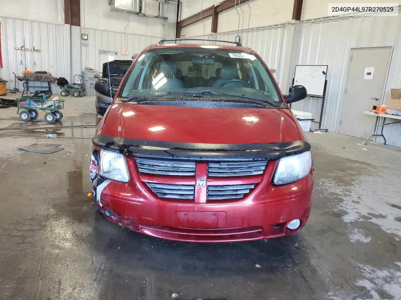 2007 Dodge Grand Caravan Sxt VIN: 2D4GP44L97R270529 Lot: 76534704