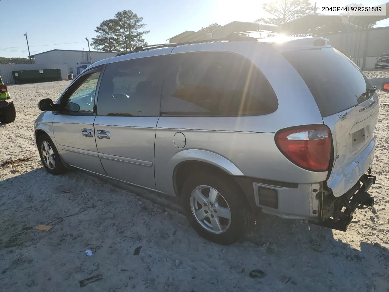 2007 Dodge Grand Caravan Sxt VIN: 2D4GP44L97R251589 Lot: 76933604