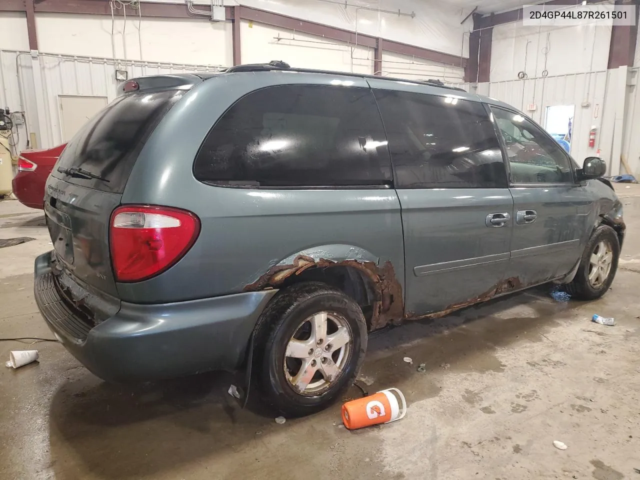 2007 Dodge Grand Caravan Sxt VIN: 2D4GP44L87R261501 Lot: 79458444