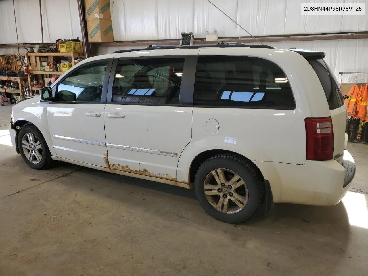 2D8HN44P98R789125 2008 Dodge Grand Caravan Sxt