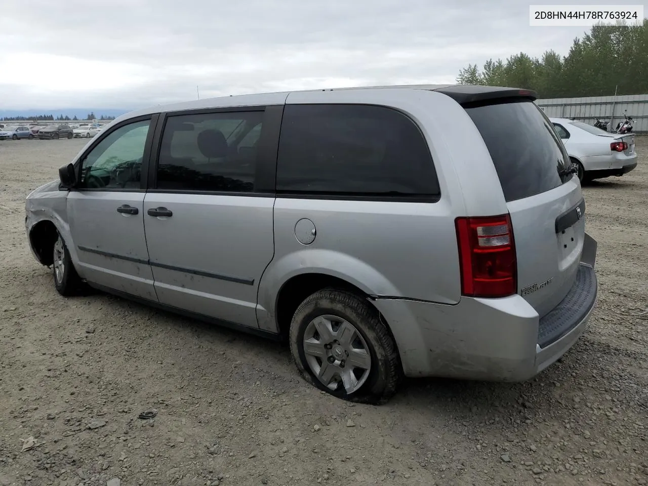 2008 Dodge Grand Caravan Se VIN: 2D8HN44H78R763924 Lot: 54262504