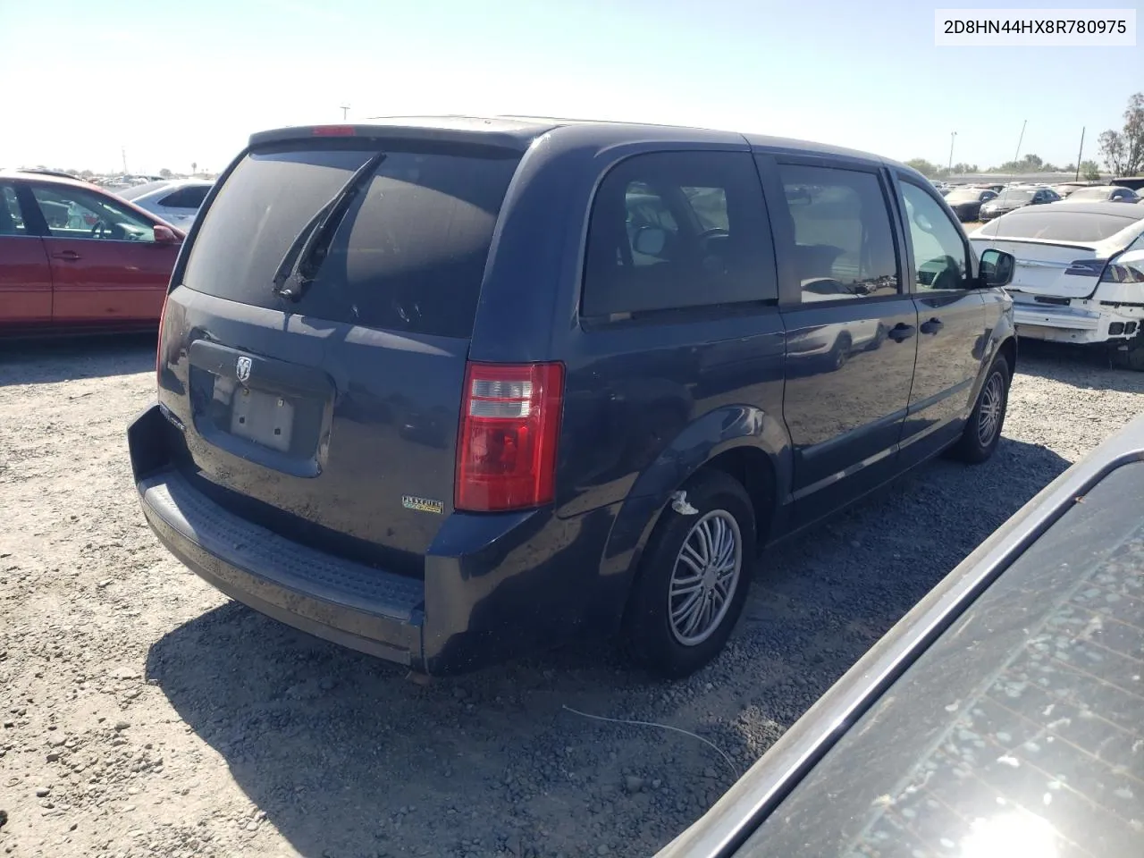 2008 Dodge Grand Caravan Se VIN: 2D8HN44HX8R780975 Lot: 59377394