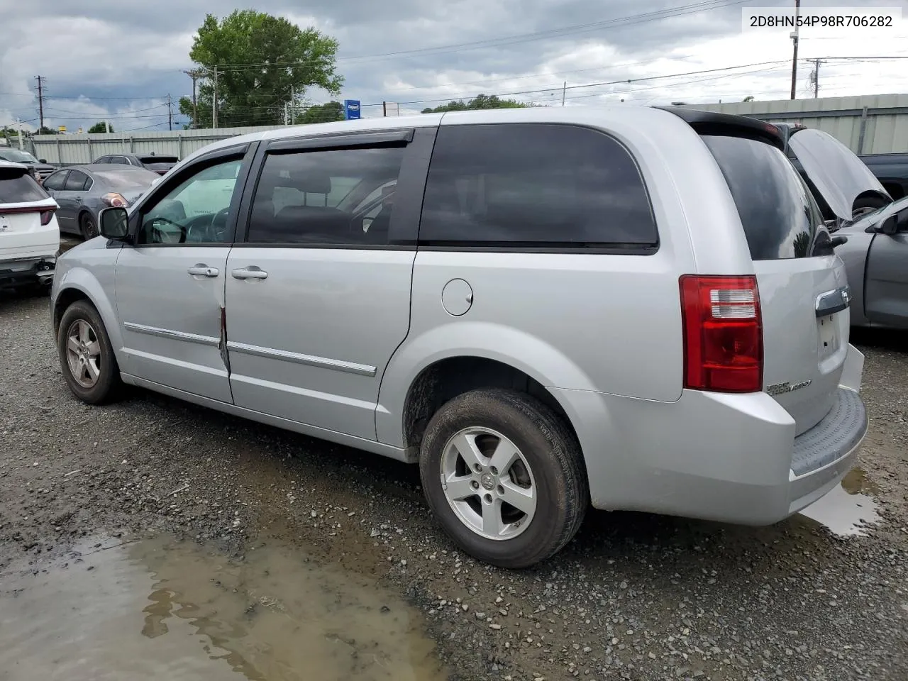 2008 Dodge Grand Caravan Sxt VIN: 2D8HN54P98R706282 Lot: 60498324