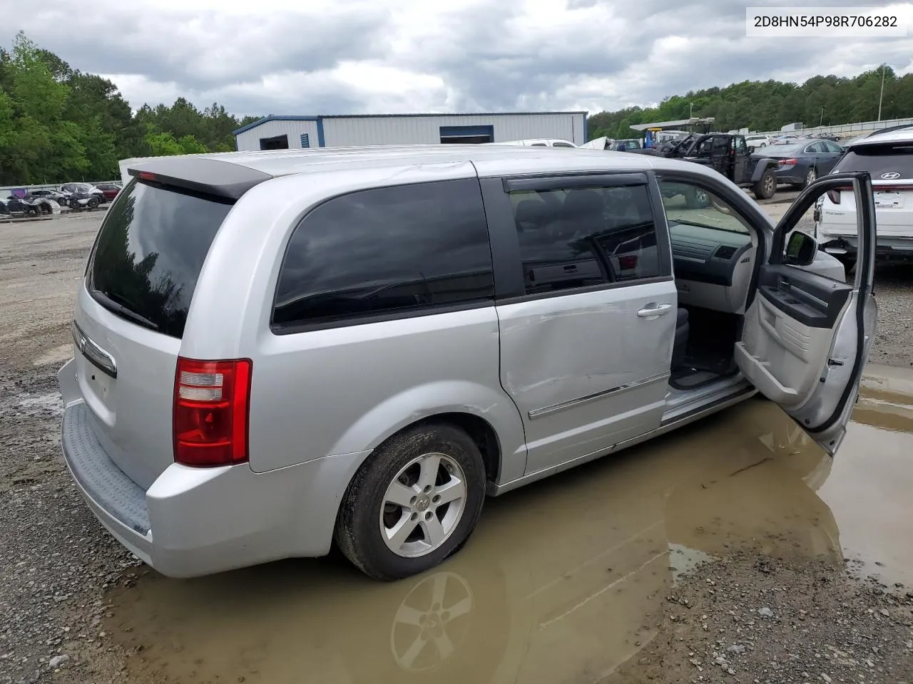 2008 Dodge Grand Caravan Sxt VIN: 2D8HN54P98R706282 Lot: 60498324