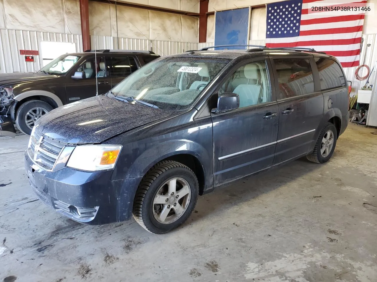 2008 Dodge Grand Caravan Sxt VIN: 2D8HN54P38R131466 Lot: 66135854