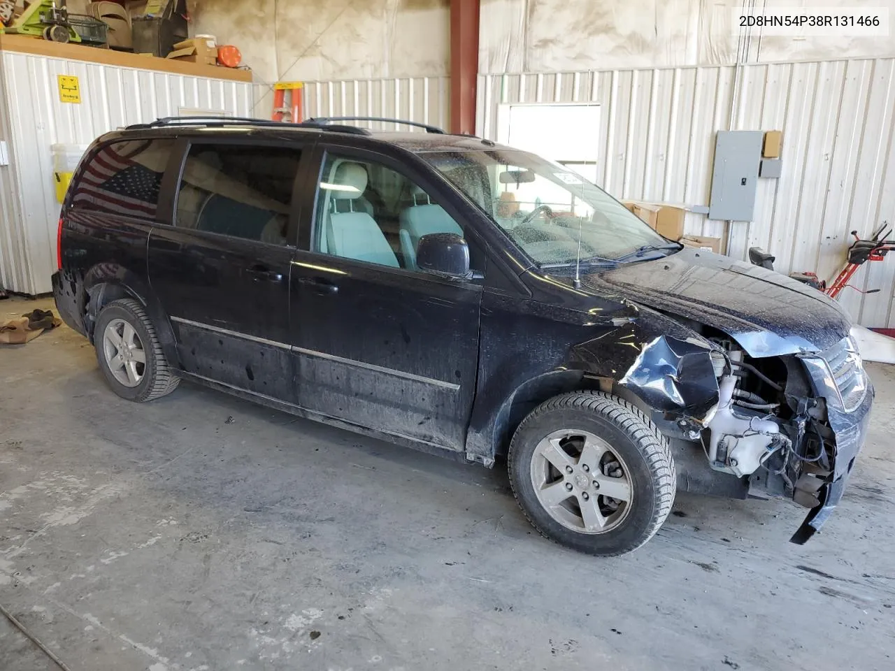 2008 Dodge Grand Caravan Sxt VIN: 2D8HN54P38R131466 Lot: 66135854