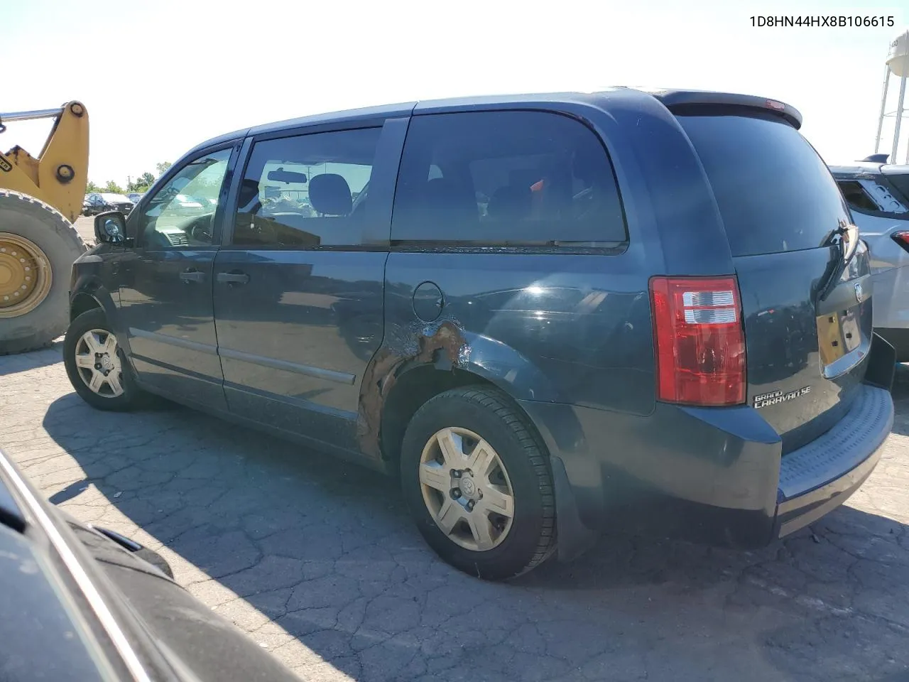 2008 Dodge Grand Caravan Se VIN: 1D8HN44HX8B106615 Lot: 66357734